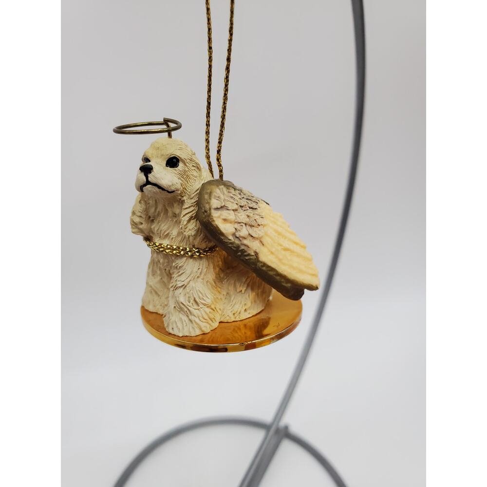 Ornament - Angel Cocker Spaniel - Blonde
